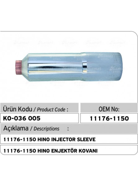 11176-1050 Hino Injector Sleeve